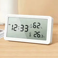 New Electronic Thermometer Hygrometer Weather Station for Home Indoor High Precision with Table Clock Temperature Controller