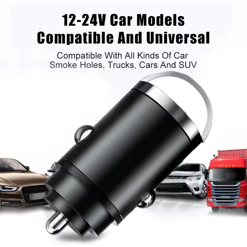 100W PD USB Car Charger Lighter Fast Charging for Iphone QC3.0 USB Type C Car Phone Charger Adapter for Xiaomi Samsung Huawei