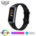 Amoled Smart Watch Men 2024 Smart Band Women Heart Rate Blood Smartwartch Waterproof Smart Bracelet Sport Fitness Tracker